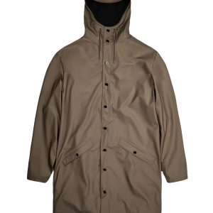 RAINS – Long Jacket, Wood