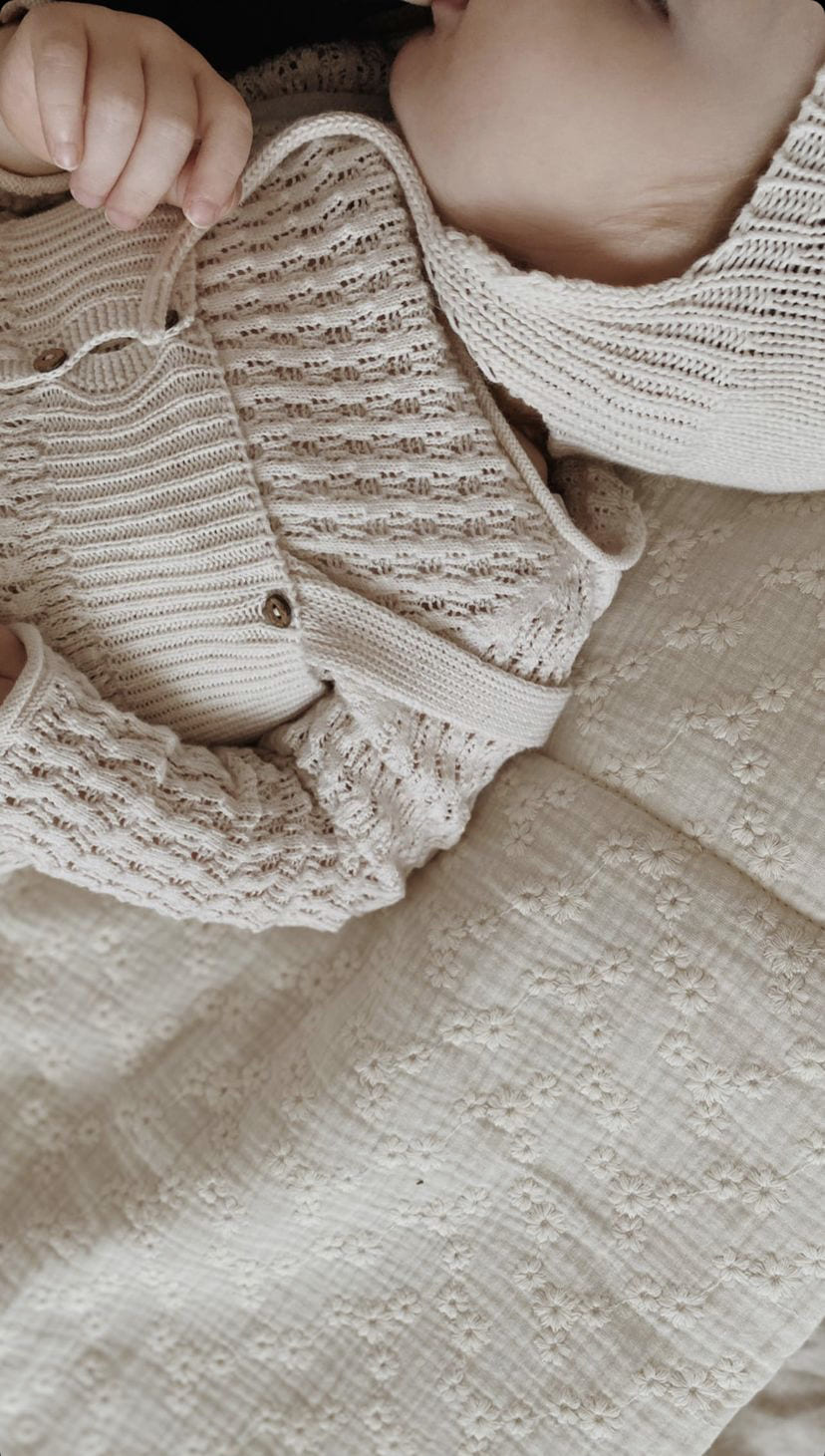 Pull bébé maille ajourée | Baly – Li & me – Image 4