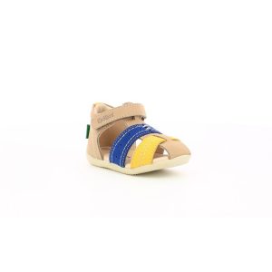 Sandale KICKERS Bigbazar Beige Jaune