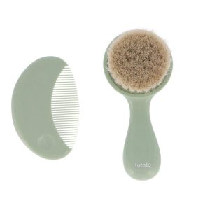 Set brosse et peigne bébé | Vert – Tutete