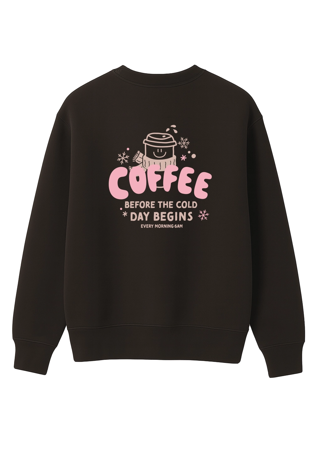 Sweat oversize adulte hiver | Cacao