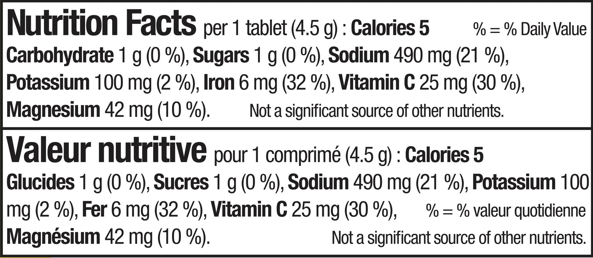 Xact Nutrition Tube Electrolytes – Image 5
